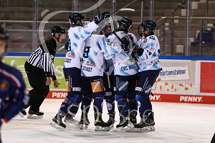 Eishockey - Nachwuchs U17 - Schüler Bundesliga - Punktspiel - Saison 2021/2022 - EHC Straubing -  ERC Ingolstadt - Foto: Ralf Lüger