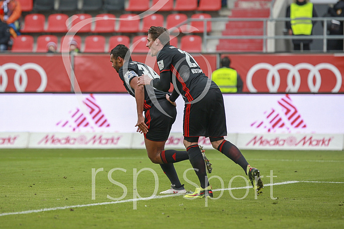 Fussball, 2. Bundesliga, Saison 2017/2018, 3.2.2018, FC Ingolstadt - SpVgg Greuther Fürth