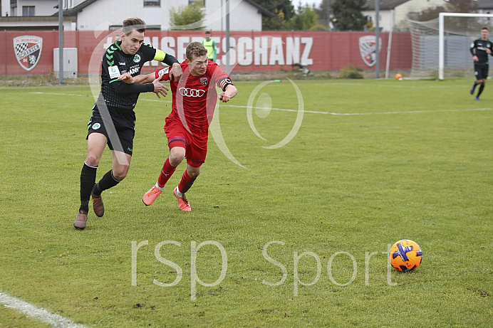 Fussball - A-Junioren Bundesliga - Ingolstadt - Saison 2019/2020 - FC Ingolstadt 04 - Greuther Fürth - 09.11.2019 -  Foto: Ralf Lüger