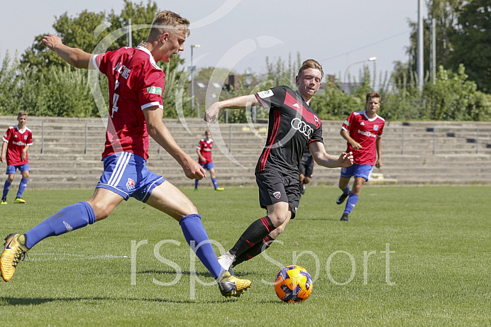 Fussball - B-Junioren Bundesliga - Ingolstadt - Saison 2018/2019 - FC Ingolstadt 04 - SpVgg Unterhaching - 12.08.2018 -  Foto: Ralf L