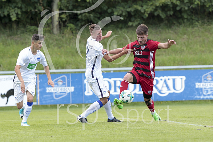 Fussball, Bayernliga, Freundschaftsspiel, B-Junioren, Saison 2017/2018, FC Ingolstadt - Hetha BSC