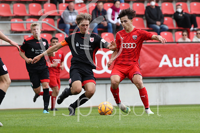 Fussball - B-Junioren - Relegation 2021  - FC Ingolstadt 04 - SSV Jahn Regensburg -  Foto: Ralf Lüger/rsp-sport.de