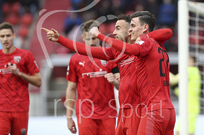 Fussball - 3. Bundesliga - Ingolstadt - Saison 2019/2020 - FC Ingolstadt 04 - M1. FC Kaiserlautern - 01.02.2020 -  Foto: Ralf Lüger