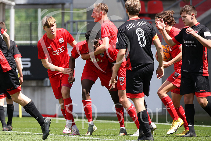 Fussball - B-Junioren - Relegation 2021  - FC Ingolstadt 04 - SSV Jahn Regensburg -  Foto: Ralf Lüger/rsp-sport.de