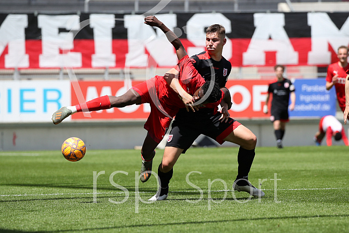 Fussball - B-Junioren - Relegation 2021  - FC Ingolstadt 04 - SSV Jahn Regensburg -  Foto: Ralf Lüger/rsp-sport.de