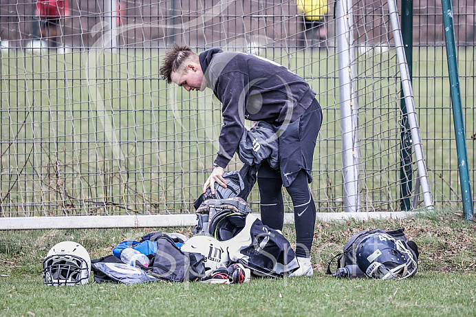 Football, Regionalliga, Saison 2021,Ingolstadt Dukes -  - Training - 13.03.2021