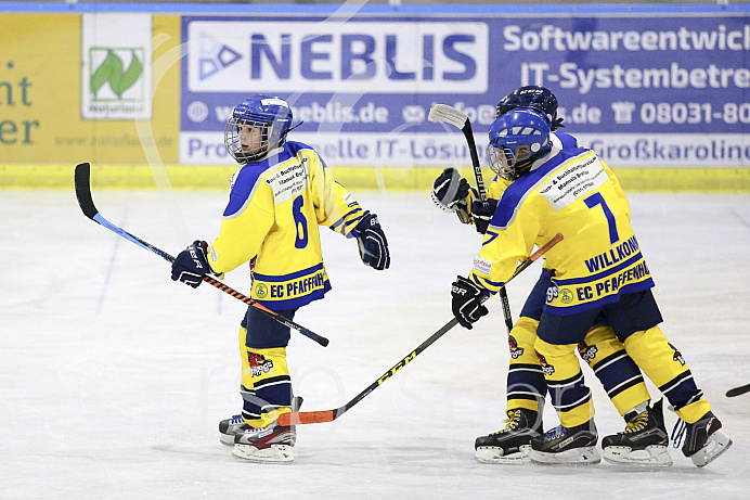 Eishockey, U12, Landesliga Gruppe 3, Saison 2017/2018, EC Pfaffenhofen - Bad Aibling