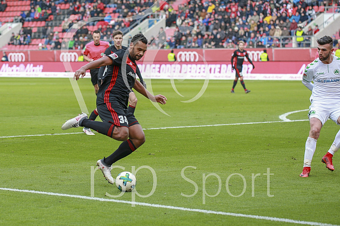 Fussball, 2. Bundesliga, Saison 2017/2018, 3.2.2018, FC Ingolstadt - SpVgg Greuther Fürth