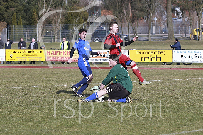 Herren - B Klasse - Saison 2017/18 - FC Schrobenhausen - DJK Brunnen - Foto: Ralf Lüger/rsp-sport.de