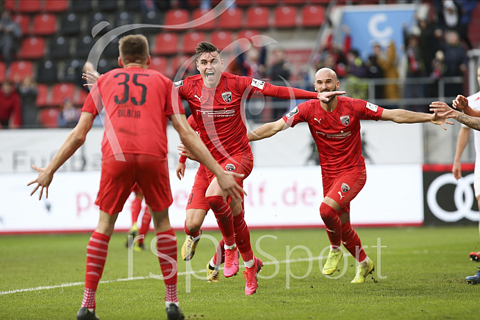 Fussball - 3. Bundesliga - Ingolstadt - Saison 2019/2020 - FC Ingolstadt 04 - M1. FC Kaiserlautern - 01.02.2020 -  Foto: Ralf Lüger