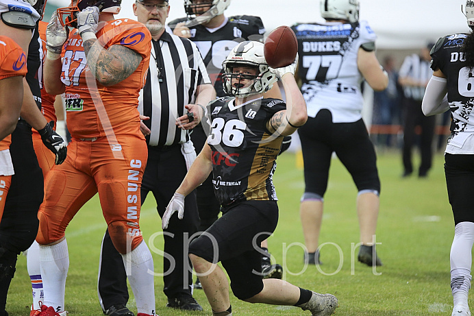 Football, GFL1, Saison 2018, Ingolstadt Dukes - Frankfurt Universe, Spiel 4, 19.05..2018 Football, GFL1, Saison 2018, Ingolstadt Dukes - Frankfurt Universe, Spiel 4, 19.05..2018