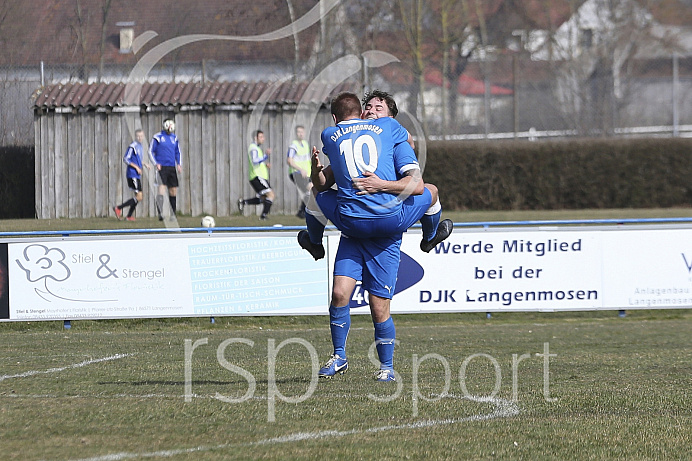 Fussball - Herren - Kreisklasse - Saison 2018/2019 - DJK Langenmosen - SC Ried/Neuburg  - 24.03.2019 -  Foto: Ralf Lüger/rsp-sport.de