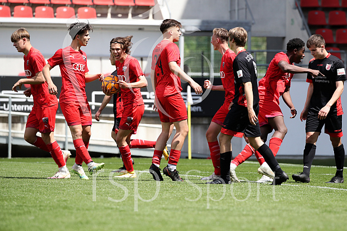 Fussball - B-Junioren - Relegation 2021  - FC Ingolstadt 04 - SSV Jahn Regensburg -  Foto: Ralf Lüger/rsp-sport.de