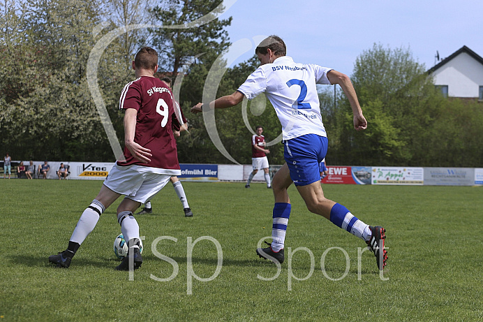 Fussball - Herren - A- Klasse - Saison 2018/2019 - BSV Neuburg II - SV Klingsmoos II - 22.04.2019 -  Foto: Ralf Lüger/rsp-sport.de