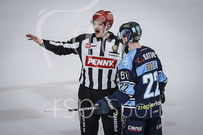 Eishockey - Herren - DEL - Playoffs - Spiel 5 - Saison 2022/2023 -   ERC Ingolstadt - DEG - Foto: Ralf Lüger
