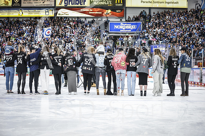Eishockey - Herren - DEL - Playoffs - Spiel 5 - Saison 2022/2023 -   ERC Ingolstadt - DEG - Foto: Ralf Lüger
