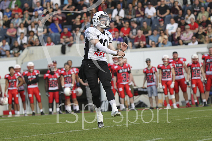 Football, GFL1, Saison 2018,  Stuttgart Scorpions - Ingolstadt Dukes, 28.04.2018