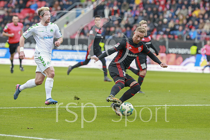 Fussball, 2. Bundesliga, Saison 2017/2018, 3.2.2018, FC Ingolstadt - SpVgg Greuther Fürth