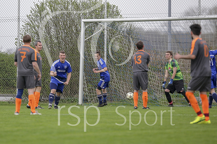 Fussball - Herren - B-Klasse  Augsburg - Saison 2017/18 - DJK Brunnen - DJK Sandizell-Grimolzhausen - Foto: Ralf Lüger/rsp-sport.de