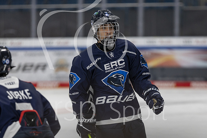 DNL - Eishockey - Saison 2023/2024  - Testspiel - ERC - Linz - Foto: Ralf Lüger