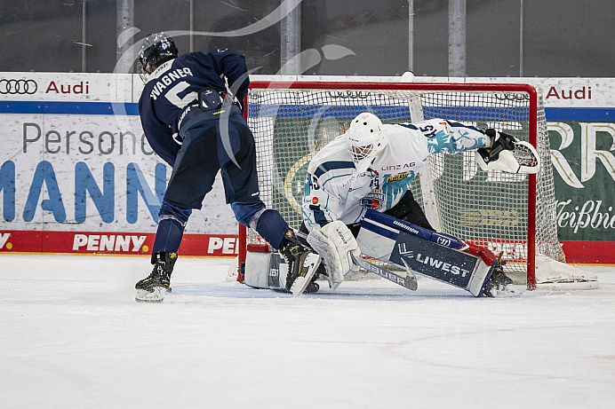 DNL - Eishockey - Saison 2023/2024  - Testspiel - ERC - Linz - Foto: Ralf Lüger
