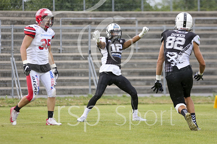 Football, GFL1, Saison 2019,Ingolstadt Dukes - Marburg Mercenaries - Heimspiel - 28.07.2019