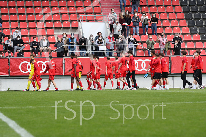 Fussball - B-Junioren - Relegation 2021  - FC Ingolstadt 04 - SSV Jahn Regensburg -  Foto: Ralf Lüger/rsp-sport.de