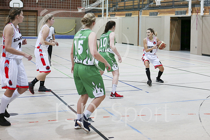 Frauen Basketball Bayernliga BYLDS - Saison 2017/2018 - MSG Ingolstadt/Etting - SSV Schrobenhausen Green Devilds  -  Foto: Ralf Lüger