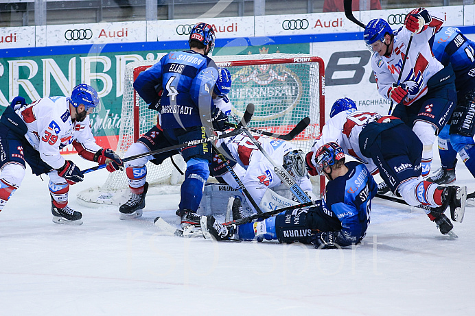 Eishockey - Herren - DEL - Saison 2020/2021 -   ERC Ingolstadt - Adler Mannheim - Foto: Ralf Lüger