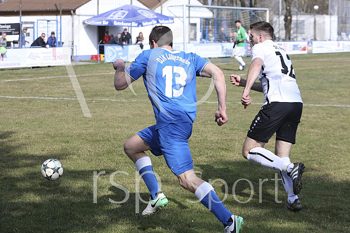 Fussball - Herren - Kreisklasse - Saison 2018/2019 - DJK Langenmosen - SC Ried/Neuburg  - 24.03.2019 -  Foto: Ralf Lüger/rsp-sport.de