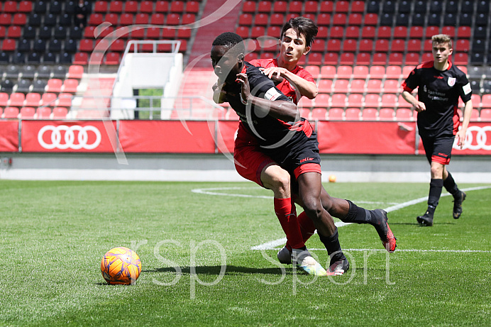 Fussball - B-Junioren - Relegation 2021  - FC Ingolstadt 04 - SSV Jahn Regensburg -  Foto: Ralf Lüger/rsp-sport.de