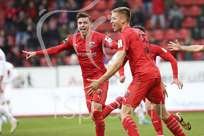 Fussball - 3. Bundesliga - Ingolstadt - Saison 2019/2020 - FC Ingolstadt 04 - M1. FC Kaiserlautern - 01.02.2020 -  Foto: Ralf Lüger