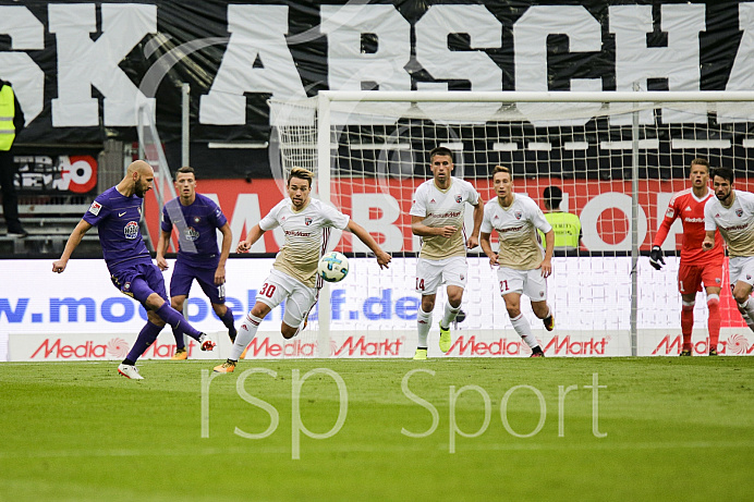 Fussball, 2. Bundesliga, Saison 2017/2018, FC Ingolstadt - Erzgebirge Aue