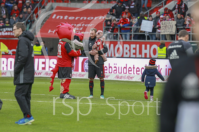 Fussball, 2. Bundesliga, Saison 2017/2018, 3.2.2018, FC Ingolstadt - SpVgg Greuther Fürth