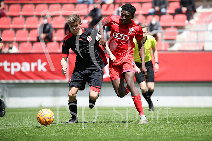 Fussball - B-Junioren - Relegation 2021  - FC Ingolstadt 04 - SSV Jahn Regensburg -  Foto: Ralf Lüger/rsp-sport.de