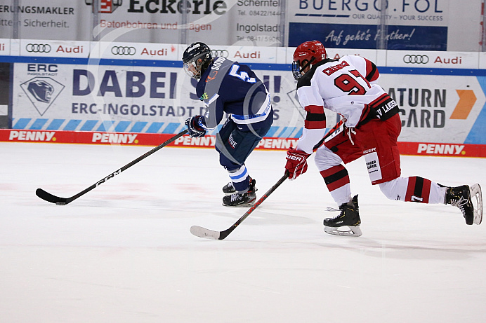 DNL - Eishockey - Saison 2019/2020 - 17.10.2020 - ERC Ingolstadt - EV Landshut - Foto: Ralf Lüger