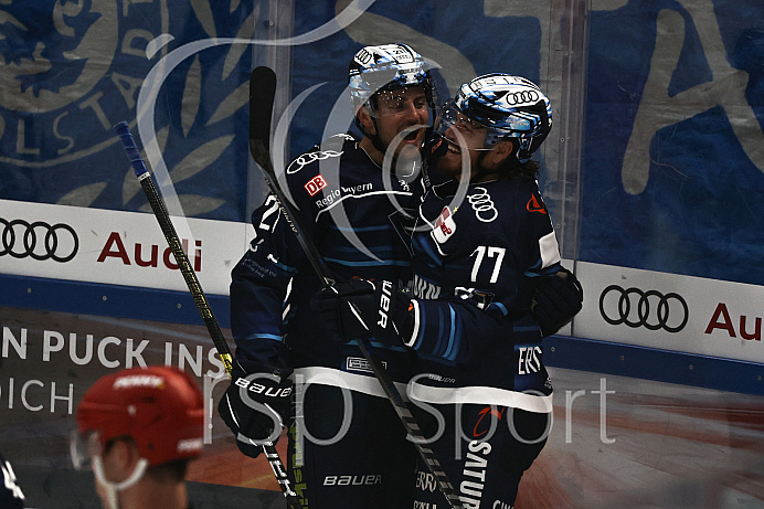 Eishockey - Herren - DEL - Saison 2021/2022 -   ERC Ingolstadt - Düsseldorfer EG - Foto: Ralf Lüger