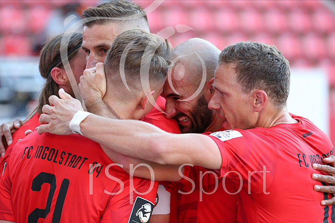 Fussball - 3. Bundesliga - Ingolstadt - Saison 2019/2020 - FC Ingolstadt 04 - 1. FC Nürnberg - Relegation Rückspiel - 11.07.2020 - Foto: Ralf Lüger/rsp-sport.de Fussball - 3. Bundesliga - Ingolstadt - Saison 2019/2020 - FC Ingolstadt 04 - 1. FC Nürnberg - Relegation Rückspiel - 11.07.2020 - Foto: Ralf Lüger/rsp-sport.de