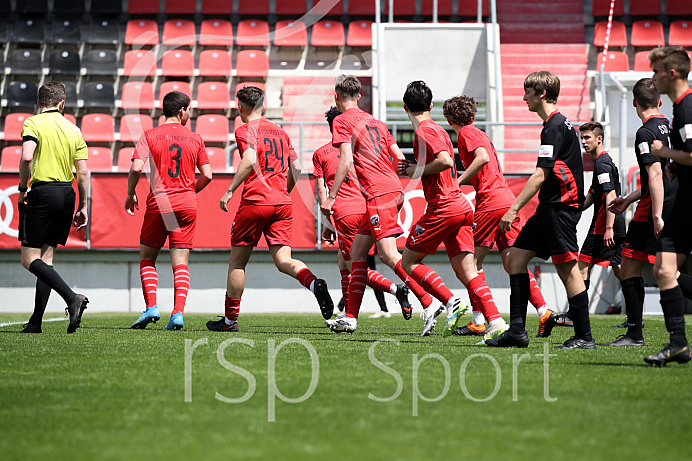 Fussball - B-Junioren - Relegation 2021  - FC Ingolstadt 04 - SSV Jahn Regensburg -  Foto: Ralf Lüger/rsp-sport.de