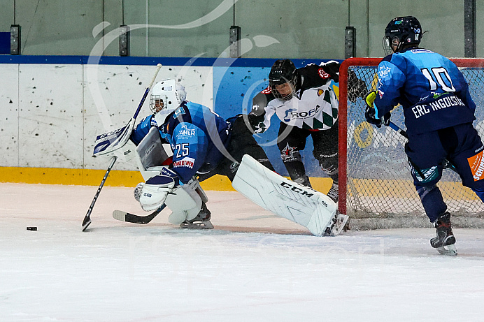 Eishockey - Nachwuchs U17 - Schüler Bundesliga - Punktspiel - Saison 2021/2022 - Starbulls Rosenheim -  ERC Ingolstadt - Foto: Ralf Lüger