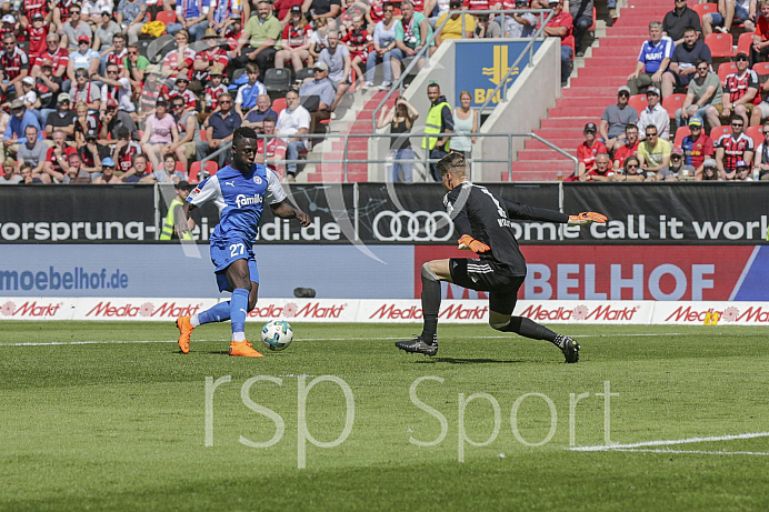 Fussball, Herren, 2. Bundesliga, Saison 2017/2018, FC Ingolstadt - Kiel