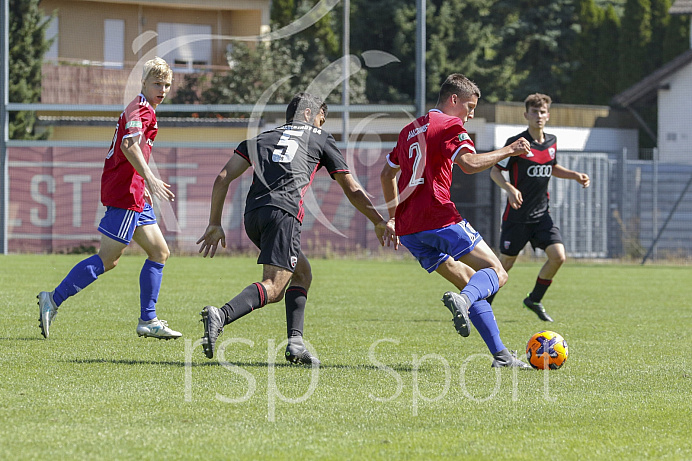 Fussball - B-Junioren Bundesliga - Ingolstadt - Saison 2018/2019 - FC Ingolstadt 04 - SpVgg Unterhaching - 12.08.2018 -  Foto: Ralf L