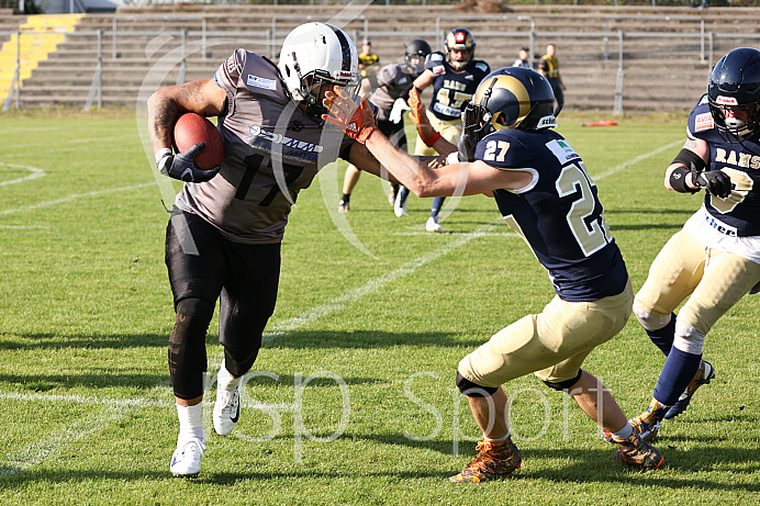 Football, Saison 2021, Ingolstadt Dukes - Nürnberg Rams - 02.10.2021