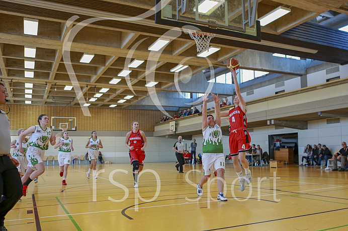 Frauen Basketball Bayernliga BYLDS - Saison 2017/2018 - SSV Schrobenhausen Green Devilds - MSG Ingolstadt/Etting -  Foto: Ralf Lüger