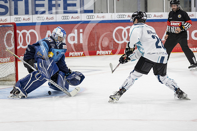 DNL - Eishockey - Saison 2023/2024  - Testspiel - ERC - Linz - Foto: Ralf Lüger