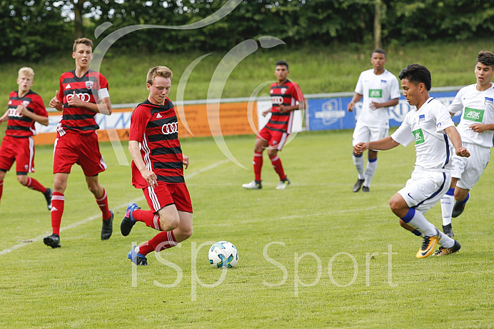 Fussball, Bayernliga, Freundschaftsspiel, B-Junioren, Saison 2017/2018, FC Ingolstadt - Hetha BSC