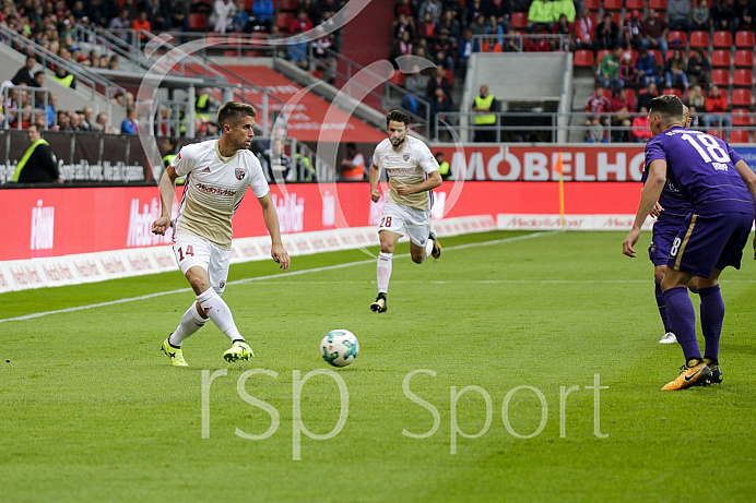 Fussball, 2. Bundesliga, Saison 2017/2018, FC Ingolstadt - Erzgebirge Aue