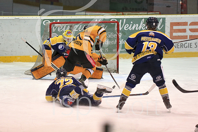 Eishockey, Bayernliga, Saison 2017/2018, EC Pfafenhofen - EV Füssen Eishockey, Bayernliga, Saison 2017/2018, EC Pfafenhofen - EV Füssen
