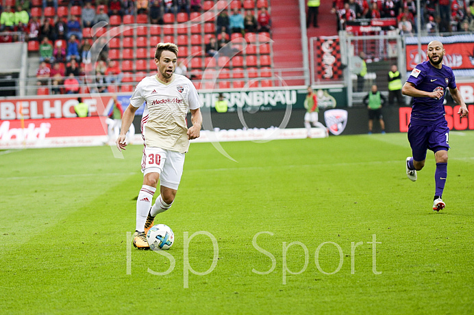 Fussball, 2. Bundesliga, Saison 2017/2018, FC Ingolstadt - Erzgebirge Aue