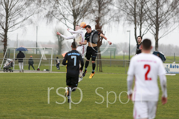 Fussball, Bayernliga, A-Junioren - Saison 2017/2018 - FC Ingolstadt 04 - TSV 1860 München- 25.11.2017